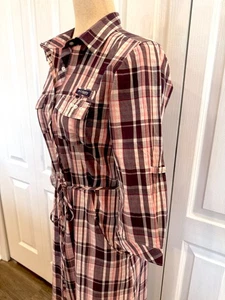 Womens Size S, Shirt Dress by Columbia Super Bonehead, 100% Cotton, Buttton Up - Picture 1 of 10
