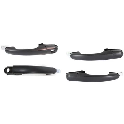 Комплект из 4 внешних дверных ручек для Hyundai Tucson 2005-2009 годов выпуска с замочной скважиной - Изображение 1 из 4