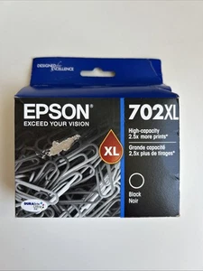 Original Epson 702XL DURABrite Ultra Schwarz Tintenpatrone Ablaufdatum 01/2027 - Neu! - Bild 1 von 6