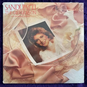 Sealed ~ SANDI PATTI The Gift Goes LP '83 IMPACT Christmas Xian NEW ss MINT - Picture 1 of 4