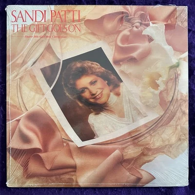 Sealed ~ SANDI PATTI The Gift Goes LP '83 IMPACT Christmas Xian NEW ss MINT - Image 1 of 4