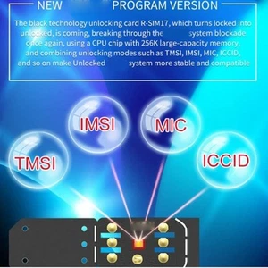 Naklejka na kartę odblokowującą ICCID TMSI 4G 5G Łatwa obsługa Dwustronny telefon Acce CB - Zdjęcie 1 z 24