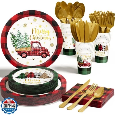 Christmas Party Decorations Supplies - 175 PCS Christmas Xmas Dis - Image 1 of 4