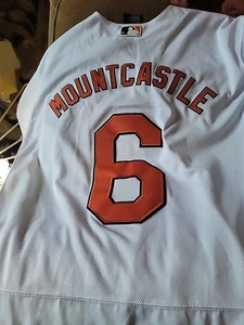 Baltimore Orioles Ryan Mountcastle Stiched Jersey Size 48 Large White - Picture 1 of 5
