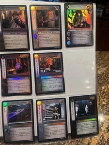 Lord Of The Rings LOTR TCG Rise of Saruman RING OF ARTIFICE 17r4 8 Foil Cards - Picture 1 of 20