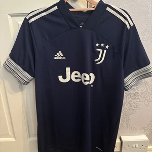 Adidas Juventus Fußball Trikot dunkelblau Juve Away Kit 2020-21 2021 Größe L - Bild 1 von 4