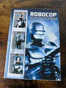 Robocop Triple Feature DVD Set - Robocop 1, 2 & 3 Widescreen RARE Set 3 DVDs BP - Picture 1 of 12