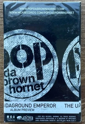 Pop Da Brown Hornet Undaground Emperor 2000 Cassette Album Preview - Brand New - Image 1 of 3