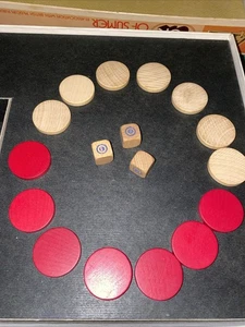 Vtg UR Royal Game of the Sumer Board Game  1977 / Game Pieces Only - Picture 1 of 1