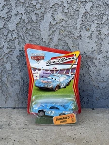 Disney Pixar The World of Cars Race O Rama Damaged King #82 Mattel NEU - Bild 1 von 5