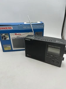 Vntg Sangean Radio CCRadio AM/FM/Weather Orig. Box Powers On - Bad LCD For Parts - Picture 1 of 24