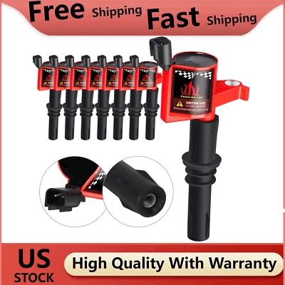 8Pcs Ignition Coils For 2006-2009 Ford Expedition F150 F250 Mercury DG511 - Image 1 of 4