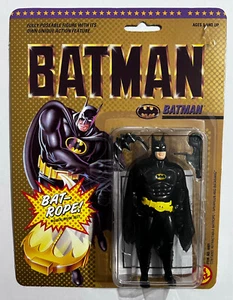 Batman Bat Rope DC Comic Super Heroes Toy Biz 1989 Action Figure Square Jaw - Picture 1 of 6