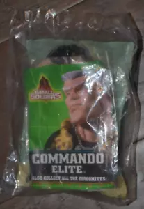 Vintage 1998 Small Soldiers Commando Elite Kinder Mahlzeit Spielzeug Neu in Verpackung Fast Food - Bild 1 von 5
