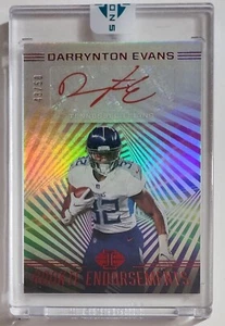 2020 Illusions Rookie Endorsements Red Auto Darrynton Evans Chicago Bears /50 - Bild 1 von 4