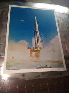 Vintage NASA Photo of 2nd Saturn C-1 SA-2 lift off from Cape Canaveral 04-25-62 - Picture 1 of 4