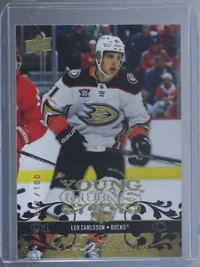 2023-24 Upper Deck Extended Series Young Guns Retro Exclusives Leo Carlsson /100 - Picture 1 of 2