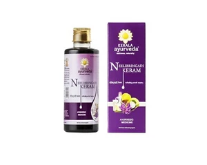 Kerala Ayurveda Neelibringadi Keram Ayurvedic Hair Oil Triple Care Formula 200ML - Picture 1 of 5