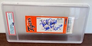 Miguel Cabrera Signed Autographed 3000 Hit Full Ticket Inscribed PSA 10 Rare