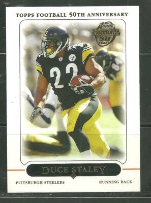 2005 TOPPS FOOTBALL DUCE STALEY #212 - Image 1 of 2