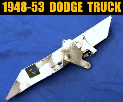 1948 1949 1950 1951 52 1953 DODGE B-SERIES TRUCK COWL VENT MECHANISM BRACKET ARM Foto 1 de 4