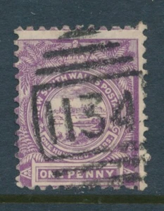 NEW SOUTH WALES, Barred Numeral Postmark No. 1134 - Picture 1 of 1