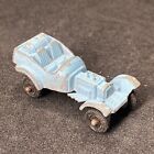 Vintage Tootsie Toy Tootsietoy #2 Blue Roadster Hot Rod Car w/ Barrel Tank USA