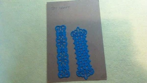 JOY CRAFT FRENCH LILY BORDER 6002/0133 AND MED FRENCH BORDER 6002/0134 - Picture 1 of 1