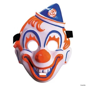 Kids Halloween (2007) Young Michael Myers Clown Plastic Mask - Picture 1 of 3