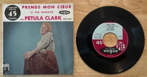 RARE FRENCH SP PETULA CLARK PRENDS MON COEUR - Picture 1 of 2