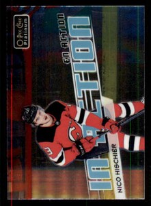 2018-19 O-Pee-Chee Platinum In Action #IA12 Nico Hischier