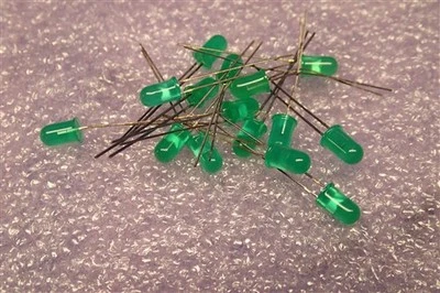 1 LOTE (15 PIEZAS) HP 5082-4995 LED VERDE NUEVO STOCK ANTIGUO NOS SIN USAR Foto 1 de 3