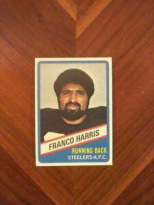 1976 Topps Wonder Bread Pittsburgh Steelers Franco Harris Card 3