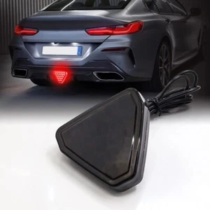 Brake Signal Light Triangle Style Sport Car Rear Third Brake Lights Auto Tai - Foto 1 di 16
