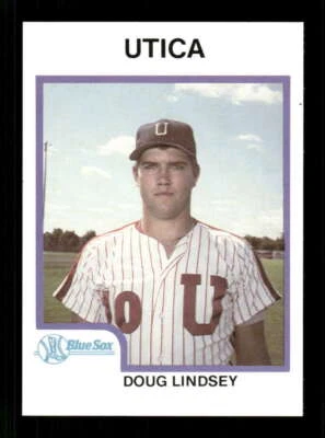1987 ProCards Utica Blue Sox 2714 Doug Lindsey BXCP38 - Image 1 of 2