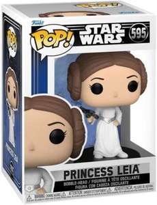 STAR WARS A NEW HOPE PRINCESS LEIA FUNKO POP 595 VINYL FIGURE FIGURINE NEW - Picture 1 of 3