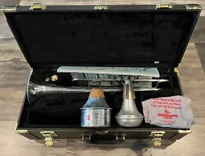 Yamaha Xeno YTR8335RG Trumpet 511863 w/ Bach 5B Mouthpiece Harmon Tom Crown Wow - Picture 1 of 18