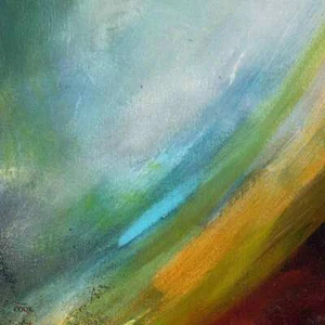 Abstract Accent & Decor Tile Sea of Dreams by Ginger Cook Art GCS072AT - Picture 1 of 2