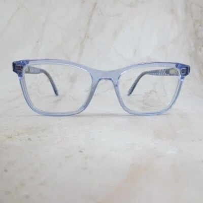 Juicy Couture Eyeglasses Frame JU305 0JJ4 Women's Light Blue Full Rim Square 135 - Image 1 of 4