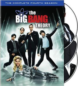 The Big Bang Theory The Complete Fourth Season 4 (DVD, Region 1) Very Good!