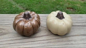 Pottery Barn Kürbis Salz & Pfefferstreuer Barbara Eigen Herbst Thanksgiving EUC  - Bild 1 von 7