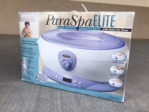 HoMedics ParaSpa Elite Heat Therapy Paraffin Bath With Auto-On Timer PAR-270 NEW