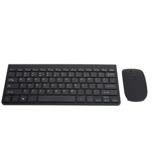 ¸Wireless Keyboard Mouse Set Ultra Thin Mute Mini Home Office Computer - Picture 1 of 11