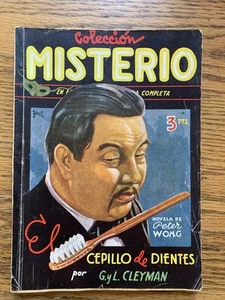 Coleccion Misterio Cepillo De Dientes 1940’s Spanish Pulp Magazine - Picture 1 of 4