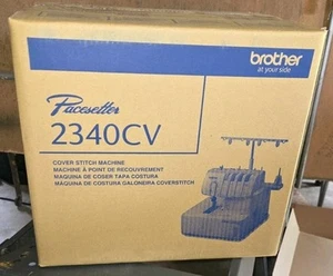 NEU & VERSIEGELT Brother Schrittmacher 2340CV Coverstichmaschine f stabiler Metallrahmen - Bild 1 von 2