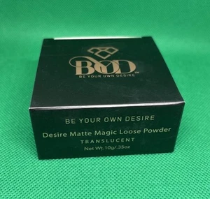 Be Your Own Desire BYOD Desire Matte Magic Loose Powder - Translucent- NIB - Picture 1 of 4