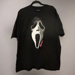 Camisa Ghost Face Para Hombre Mediana Negra Scream Mask - Imagen 1 de 4