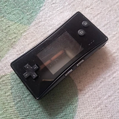 GBMOXY001003 Nintendo Game Boy Micro - Black (OXY 001) no guarantee & return - Image 1 of 4