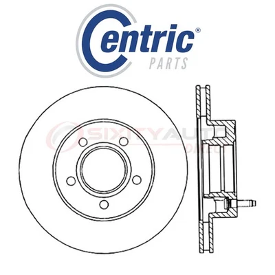 Centric C-TEK Disc Brake Rotor for 1990-1994 Ford Ranger 2.3L 2.9L 3.0L 4.0L ey Foto 1 de 4