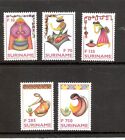Suriname Zbl Nr 897/901   Postfris.  